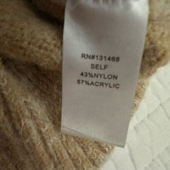 FATE Womens Sweater Large Striped Pullover Fuzzy Crewneck Preppy Winter Casual - Picture 8 of 12